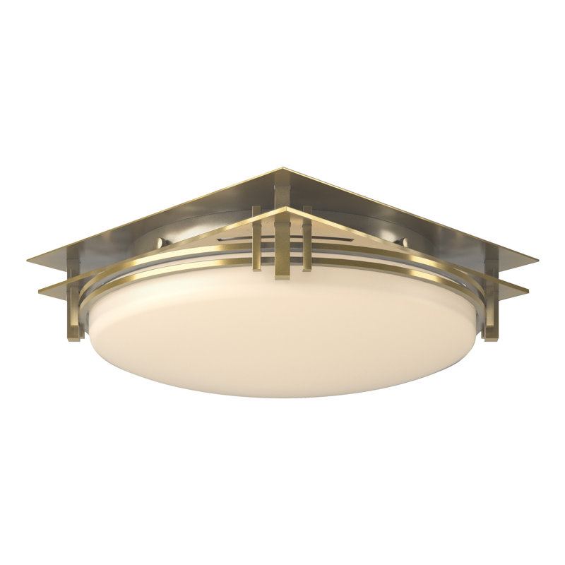 Banded 2 - Light Flush Mount, Modern Brass