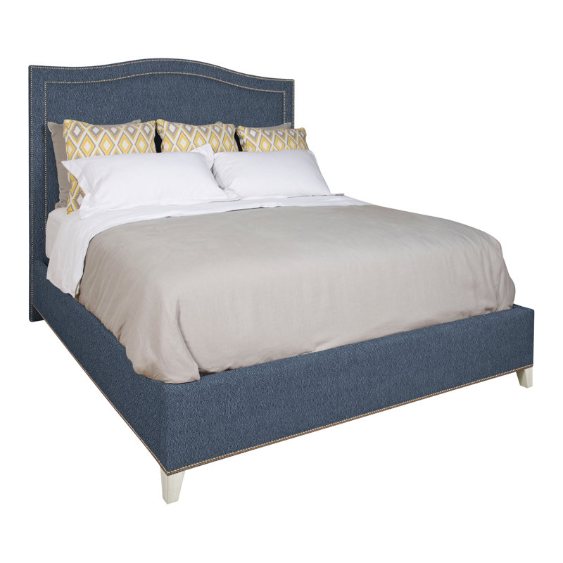 Caroline/Casey Upholstered Bed, Navada Blue, Yes, Navajo