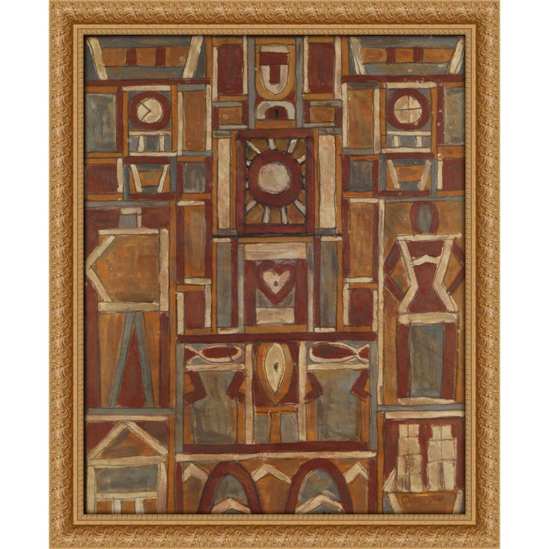 El Hombre (1932), H 32 po x l 26 po x P 1,5 po