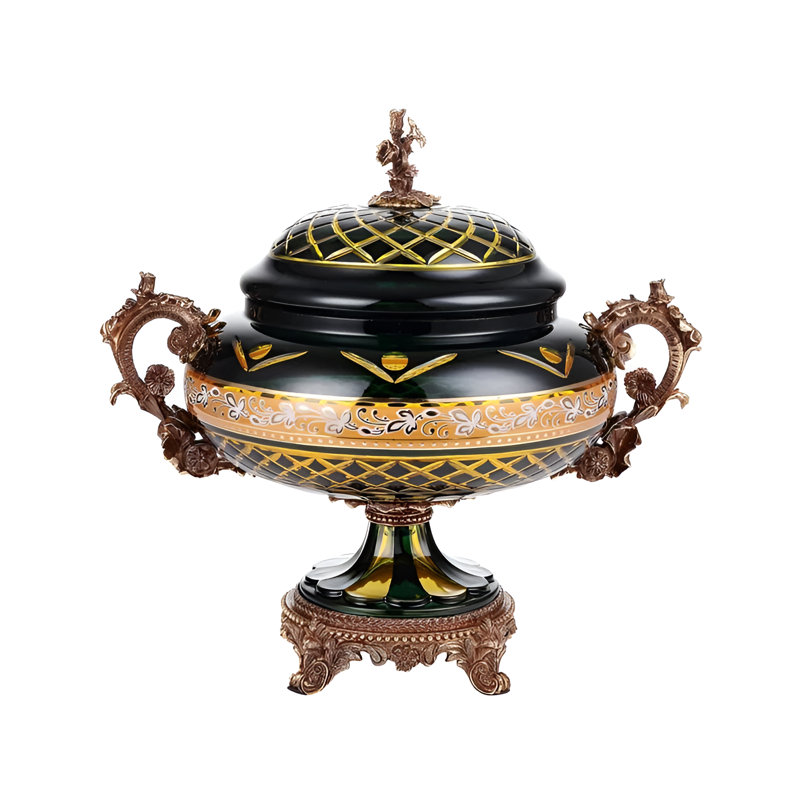 Sculpture en bronze et diamant