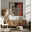 Tribal Figure With Hat by Treechild — Portrait Wall Art-1352693201-1352693203-1352693190