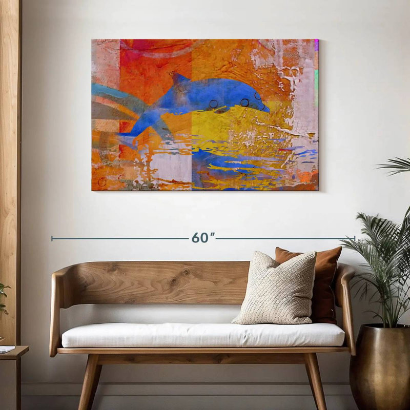 Brampt Dolphin II, 30" H x 45" W