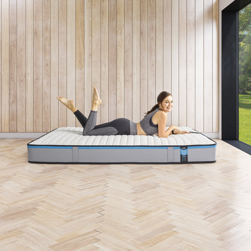 Jay-Be Benchmark S3 Memory Eco-Friendly Mattress, Small Double (4')