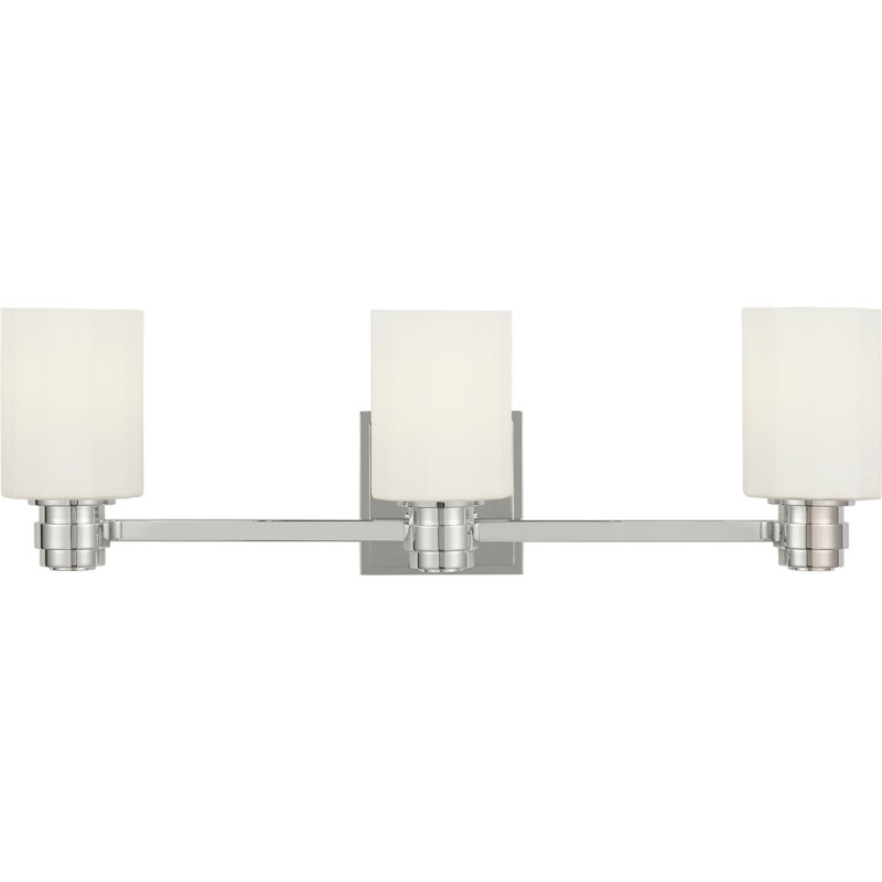 Rheingold Chapman and Myers Traditional Fairfax Vanity Light, Polished Nickel