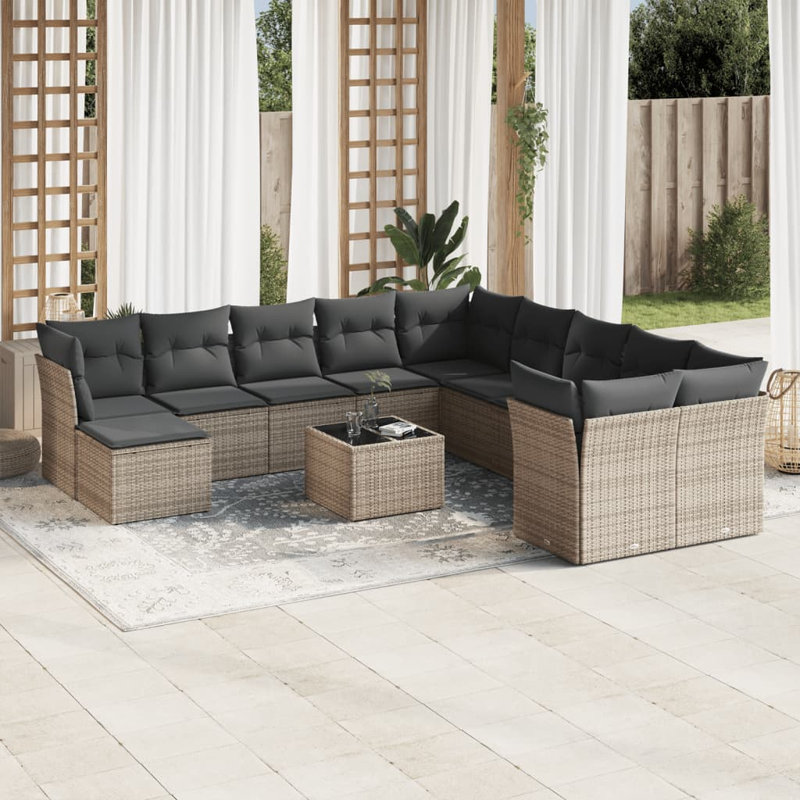 Ensemble de canapé de jardin Vidaxl