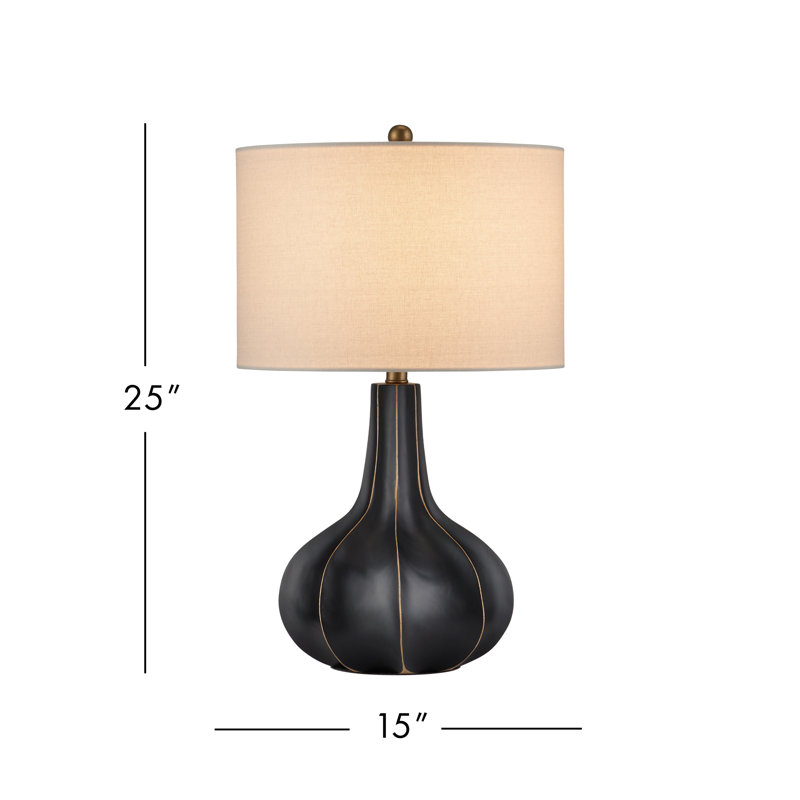 Bonbori Table Lamp, Black