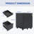 2 Drawer Mobile File Cabinet with Lock Steel File Cabinet for Legal/Letter/A4/F4 Size-769619116