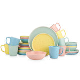 Stone Lain Elena 32-Piece Dinnerware Set Stoneware