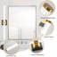 Luminaire de miroir de salle de bain 30 po à DEL à intensité variable - Luminaire de bar en acrylique imperméable à 360 °-732589544