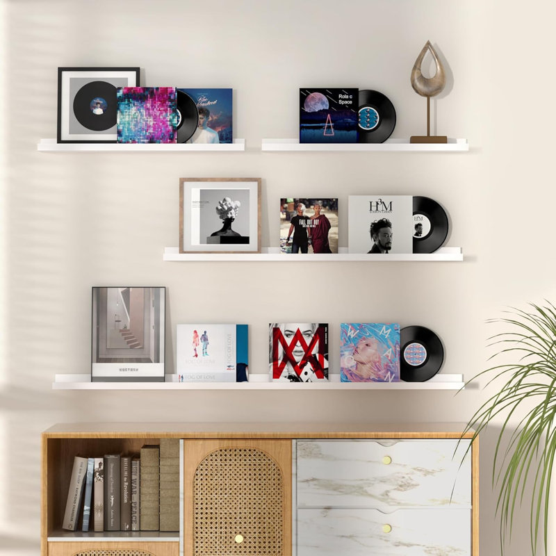 2 Piece Wood Floating Shelf