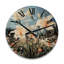 Horloge murale en bois massif Kimberland-64917876