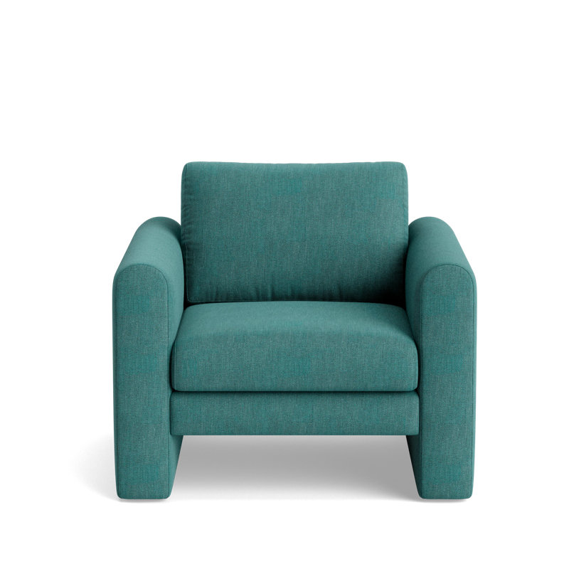 Knox Accent Chair, Performance Weave - Spruce
