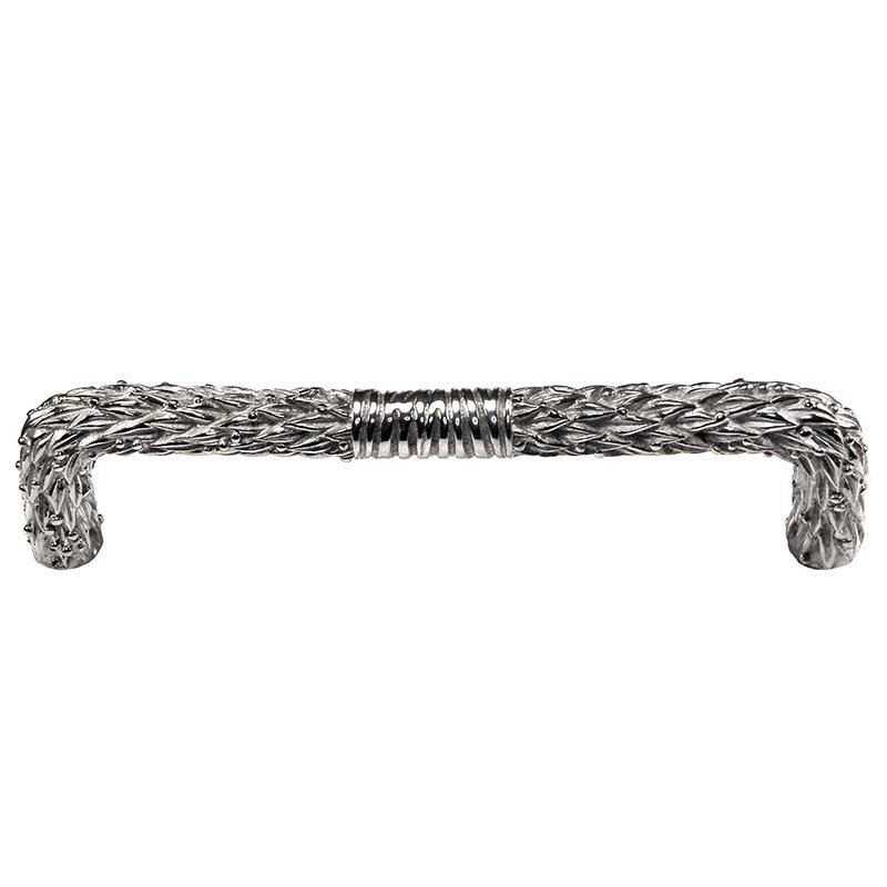 San Michele Arch Pull, Polished Silver, 3"