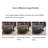 Light luxury round rock table-110943675