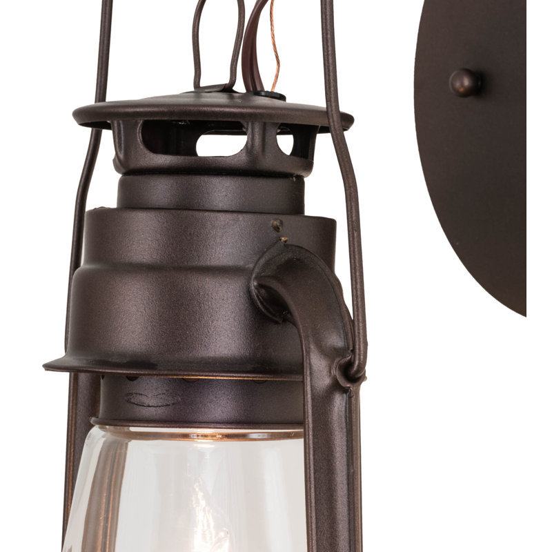 Yonker Wall Light, Mahogany Bronze