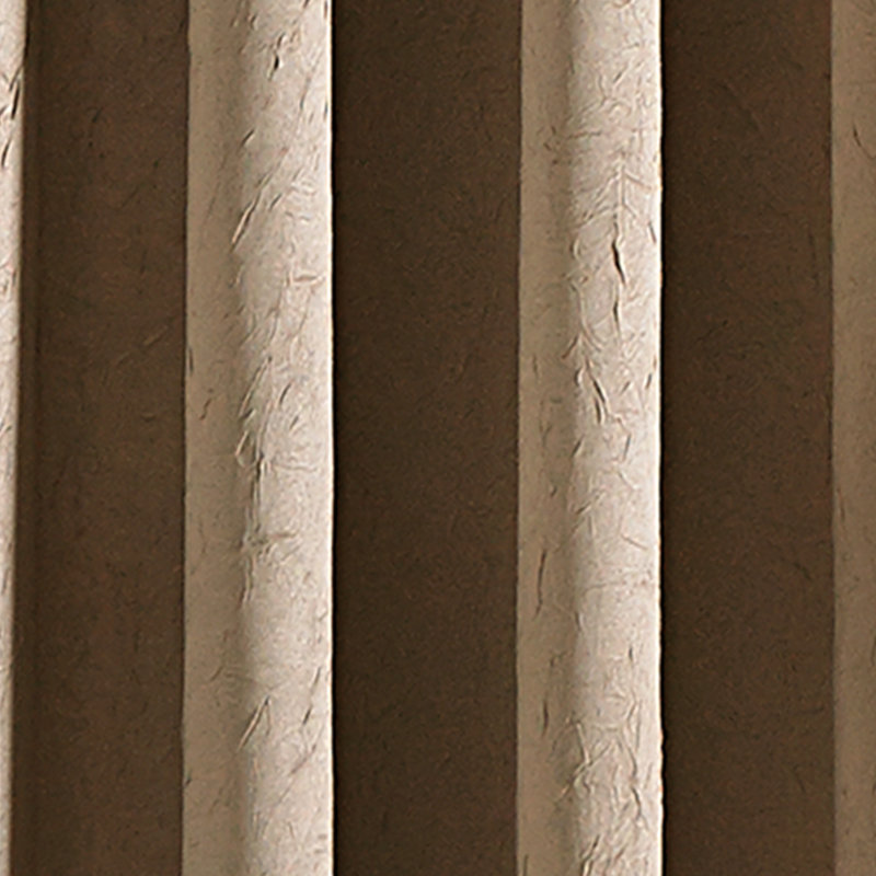 Curtainworks Manzano Solid Color Room Darkening Grommet Curtain Panel, Taupe, 50" W x 108" L