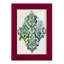 Motif algue et azule II - impression encadrée avec verre-1536822787-1536822786