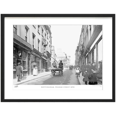 Nottingham, Pelham Street 1890 - Single Picture Frame Print
