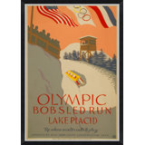 Olympic Bobsled Graphic Posters Giclee Print by Soicher Marin Archives