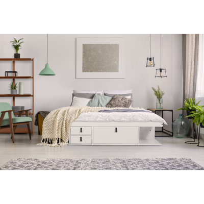 Pharr Bookcase Storage Bed