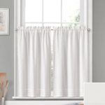 Rufina Cotton Blend Tailored Cafe Curtain