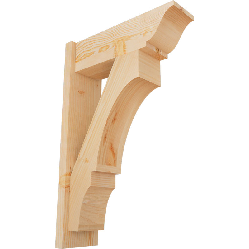 Balboa Traditional Outlooker, 22" D x 34" H, 7 1/2" W Douglas Fir (Smooth)