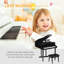 Piano moderne pour enfants, 30 clés, ensemble de 2, mini jouet pour enfant, noir-122908863