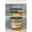 Ensemble de boîte de rangement durable (6 pièces), couleur anthracite, 8,3 x 8,3 x 2,0 pouces | 100% plastique sans BPA, va au lave-vaisselle | Idéal pour organiser les fournitures de maison, de bureau et d'artisanat, ce qui permet d'économiser de l'espace-1640593894