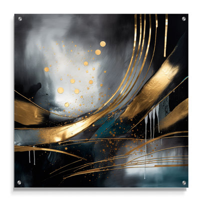 Hersh - Abstract Marble Acrylic Wall Art