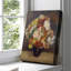 Bouquet de chrysanthèmes - Toile tendue avec châssis par Pierre-Auguste Renoir-887831876