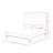 Ibison Bond Bedframe with Button Tufted Headboard-25255002-25255003-25255004