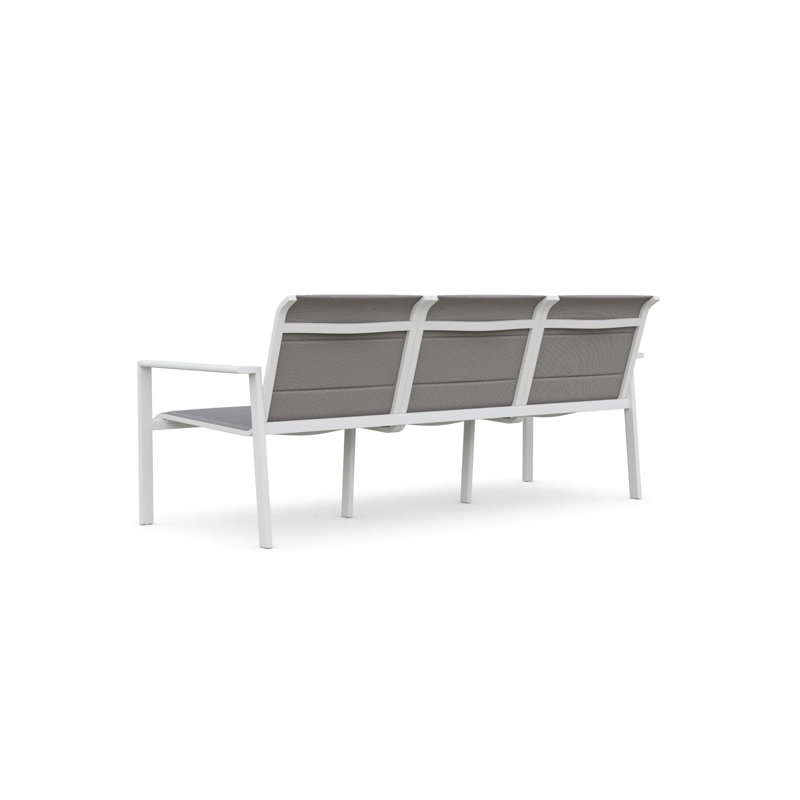 Amalfi 3 Seat Sofa White, White