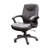Mayfair Mid-Back Ergonomic Fully Upholstered Office Chair with Arms, Black