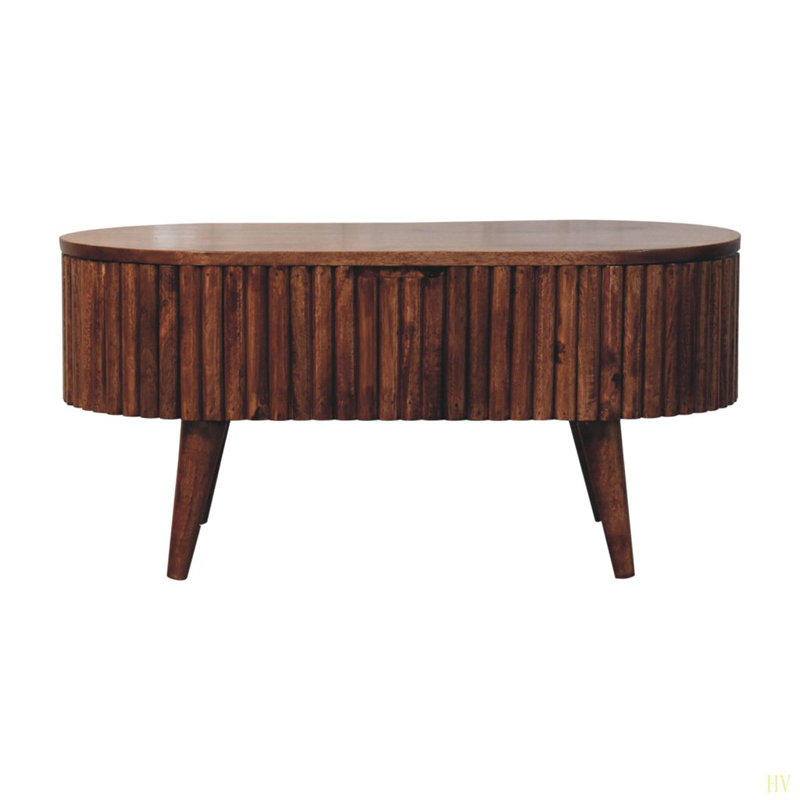 Table basse en bois massif