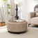 Bryonie Round Cocktail Ottoman with Storage