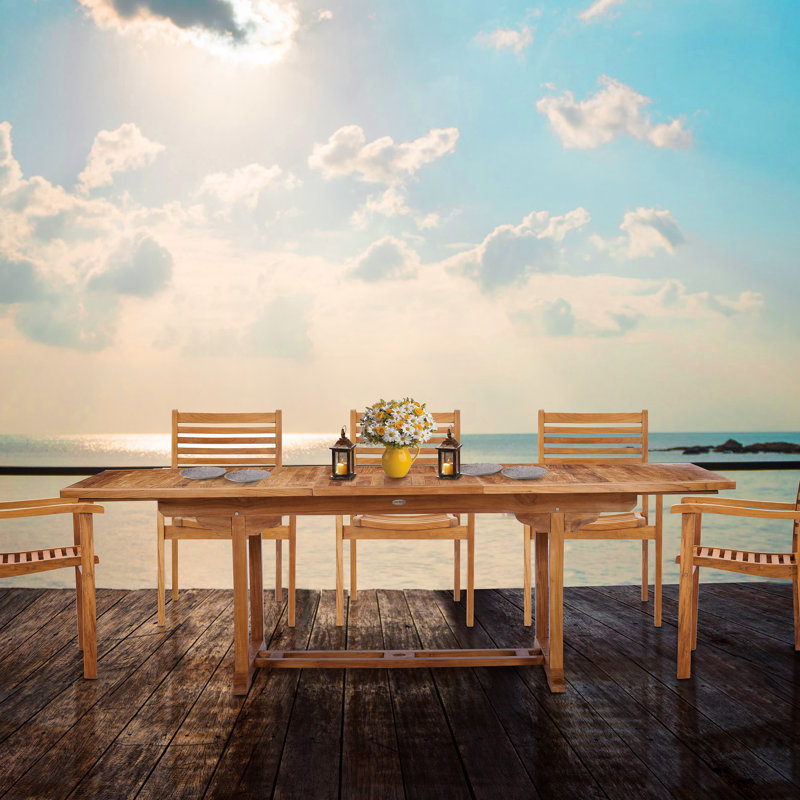 Daina Outdoor Teak Dining Table