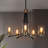 Sasakwa 5-Light Dimmable Wagon Wheel Chandelier ETL Listed