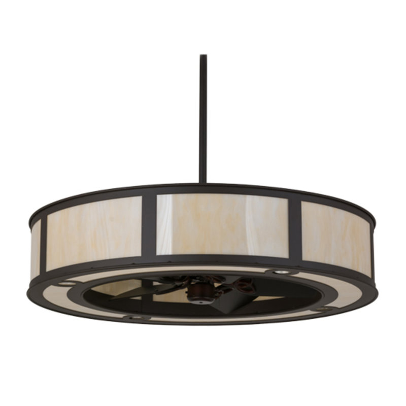 Smythe Craftsman Downrod Ceiling Fan