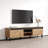 66.9" Modern TV Stand with Matte Finish