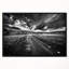 «Black White Landscape from Sardinia», reproduction de photo sur toile-26691837