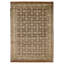 High-Quality Hand-Knotted Black And Gold Area Rug