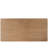 Malone Oak Solid Wood Base Dining Table