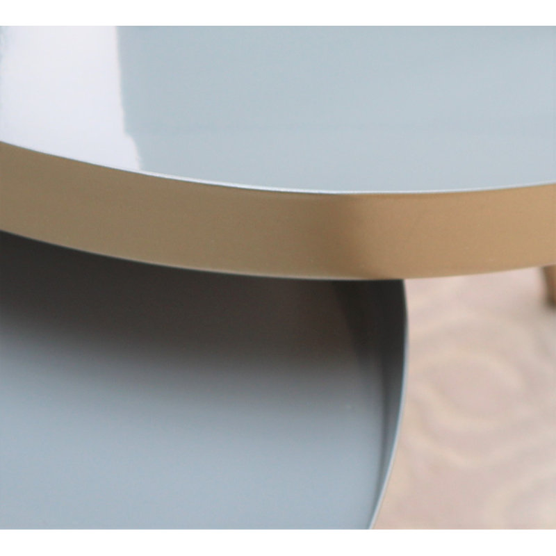 Chaney Tray Top Nesting Tables, Grey