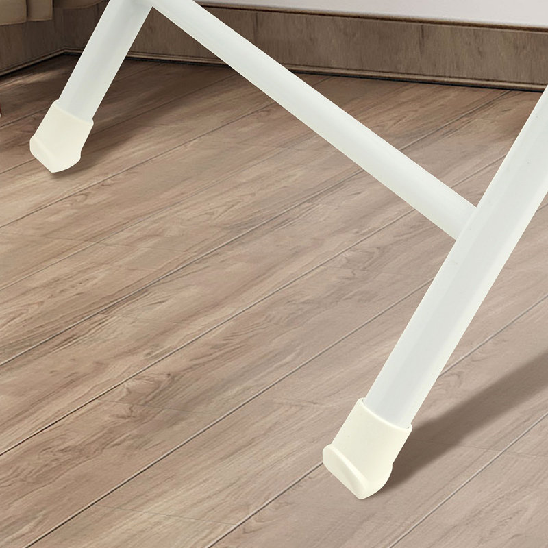 Ensemble de 4 chaises pliantes en acier inoxydable - capacité robuste de 800 lb, empilable et imperméable