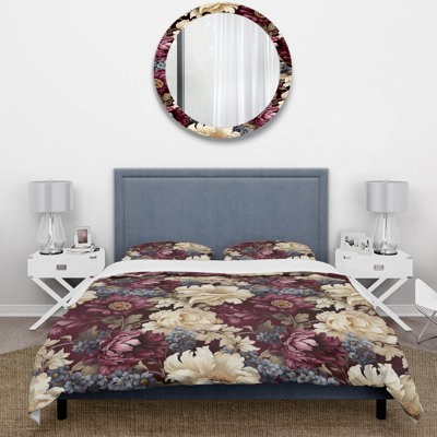 Ensemble de housse de couette Renaissance Revival Victorian