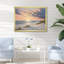 «Ocean Serenity Gentle Pink Pastel Beach Sunset - Coastal Beach», reproduction sur toile-1757912827-1757912335