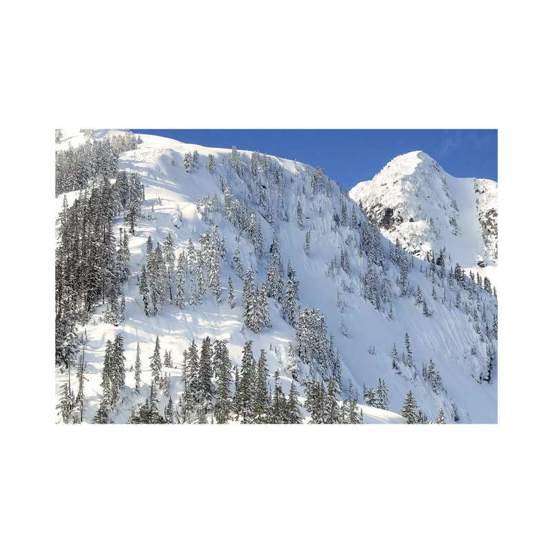 Mount Baker by Brian Wolf - Wrapped Canvas Print, 20.32cm H x 30.48cm W x 1.91cm D