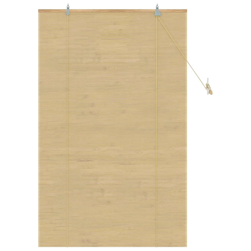 Bamboo Roller Blind, 110 cm W x 160 cm L