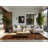 Soft Plush Glenmore Main Stage Crowd Modern & Contemporary Starburst Area Rug in Brown – LightBrown Binding-2122488892