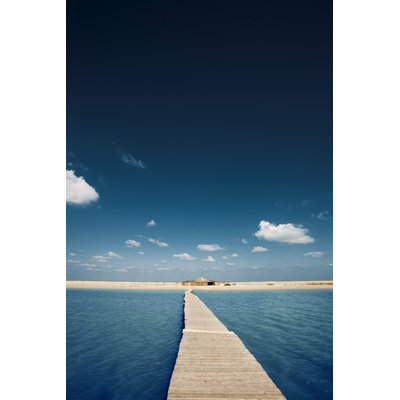 Beautiful View From A Dock by Mikkaphoto - Wrapped Canvas Print